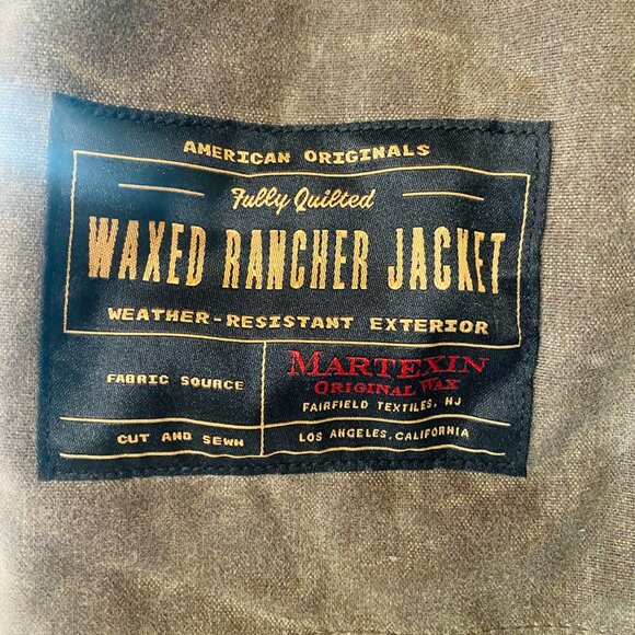 Flint and Tinder Men's Waxed Rancher Jacket - Picture 7 of 15
